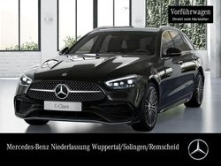 Obsidianschwarz Gebraucht 2025 Mercedes C200 AMG line Kombi | 55.500 €