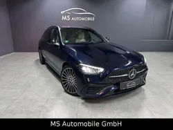 Blau Gebraucht 2022 Mercedes C220 AMG line Kombi | 32.990 € (Fairer Preis)