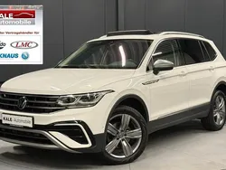 Pure white Gebraucht 2022 VW Tiguan Allspace Elegance SUV | 33.890 € (Etwas zu teuer)