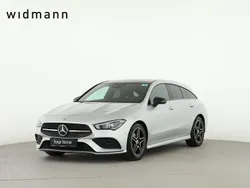 Iridiumsilber metallic Gebraucht 2023 Mercedes CLA200 AMG Kombi | 29.850 € (Teuer)