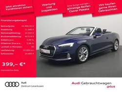 Navarrablau Gebraucht 2023 Audi A5 Cabriolet Advanced Cabrio | 44.980 € (Etwas zu teuer)