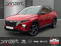 Engine red / phantom black / sol Gebraucht 2021 Hyundai Tucson Prime SUV | 24.970 € (Guter Preis)
