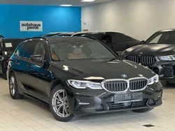 Schwarz ii Gebraucht 2021 BMW 320e Sport Line Kombi | 25.297 € (Etwas zu teuer)