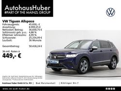 Atlantic blue metallic Gebraucht 2024 VW Tiguan Allspace Move SUV | 41.720 € (Guter Preis)