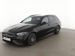 Schwarz Gebraucht 2023 Mercedes C220 AMG line Kombi | 33.260 € (Etwas zu teuer)