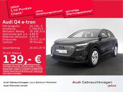 Mythosschwarz metallic Gebraucht 2023 Audi Q4 e-tron Comfort SUV | 24.136 € (Guter Preis)
