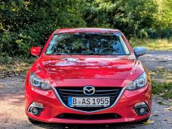 Rot Gebraucht 2015 Mazda 3 Sports-Line Limousine | 13.999 € (Fairer Preis)
