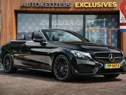 Schwarz Gebraucht 2017 Mercedes C180 AMG Cabrio | 24.341 € (Fairer Preis)
