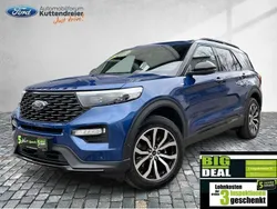 Atlasblau metallic Gebraucht 2021 Ford Explorer ST-Line SUV | 46.880 € (Fairer Preis)