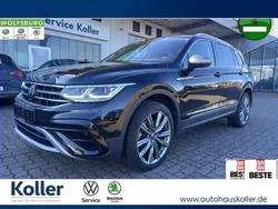 Schwarz Gebraucht 2021 VW Tiguan Allspace Elegance SUV | 31.570 € (Fairer Preis)