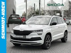 Moonweiß perleffekt Gebraucht 2020 Skoda Karoq SportLine SUV | 25.680 € (Fairer Preis)