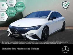 Weiß Gebraucht 2024 Mercedes EQE300 AMG Limousine | 50.990 € (Fairer Preis)
