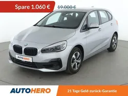 Grau Gebraucht 2021 BMW 216 Active Tourer Advantage Van / Kleinbus | 17.540 € (Superpreis)