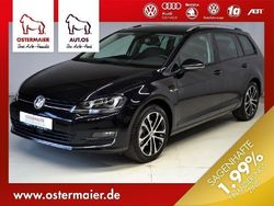 Schwarz metallic Gebraucht 2016 VW Golf VII LOUNGE Kombi | 24.890 € (Teuer)
