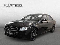 Lack obsidianschwarz Gebraucht 2017 Mercedes E350 AMG Limousine | 33.990 € (Teuer)