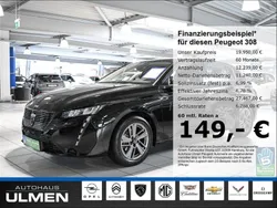 Schwarz Gebraucht 2022 Peugeot 308 Active Limousine | 19.950 € (Fairer Preis)