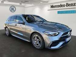 Grau Gebraucht 2024 Mercedes C220 AMG Kombi | 43.490 € (Etwas zu teuer)