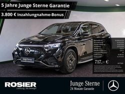 Schwarz / obsidianschwarz Gebraucht 2024 Mercedes EQS450+ AMG SUV | 82.890 € (Superpreis)