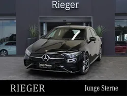 Schwarz Gebraucht 2024 Mercedes A200 AMG Limousine | 33.399 € (Fairer Preis)