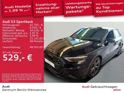 Mythosschwarz metallic Gebraucht 2023 Audi S3 Ambiente Limousine | 42.795 € (Fairer Preis)