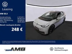 Mondsteingrau/schwarz Gebraucht 2023 VW ID.3 Pro Performance Kleinwagen | 23.380 € (Superpreis)