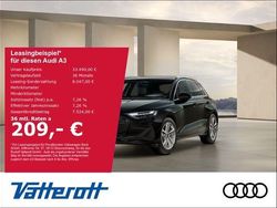 Schwarz Neu 2025 Audi A3 Sportback Ambiente Limousine | 33.490 € (Guter Preis)