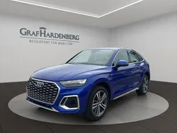 Blau Gebraucht 2021 Audi Q5 Sportback S-Line SUV | 47.900 € (Teuer)