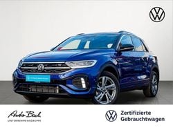 Blau (lapiz blue metallic/schwarz) Gebraucht 2024 VW T-Roc R-line SUV | 32.980 € (Fairer Preis)