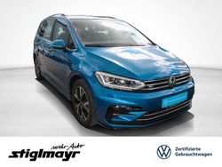 Caribbean blue metallic Gebraucht 2021 VW Touran R-line Van / Kleinbus | 29.340 € (Guter Preis)