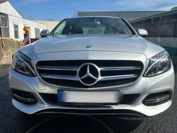 Grau Gebraucht 2015 Mercedes C180 Limousine | 15.700 € (Fairer Preis)