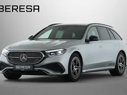 Metalliclack hightechsilber Gebraucht 2025 Mercedes E450 AMG Kombi | 104.900 €