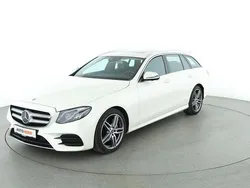 Weiß Gebraucht 2018 Mercedes E220 AMG line Kombi | 30.230 € (Teuer)