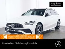 Polarweiß Gebraucht 2024 Mercedes C300e AMG Kombi | 40.970 €