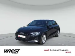 Mythosschwarz metallic Gebraucht 2024 Audi A3 Advanced Plus Limousine | 35.469 € (Teuer)