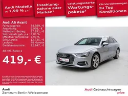 Florettsilber metallic Gebraucht 2022 Audi A6 S-Line Kombi | 34.989 € (Guter Preis)