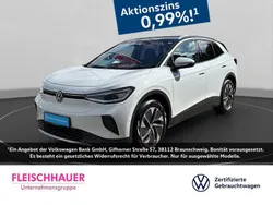 Gletscherweiß metallic/schwarz Gebraucht 2025 VW ID.4 Pure SUV | 36.990 € (Etwas zu teuer)