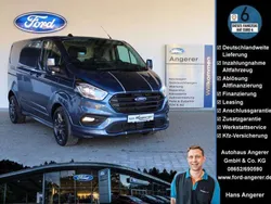 Chromablau metallic Gebraucht 2020 Ford Transit Custom Sport Van / Kleinbus | 22.990 €