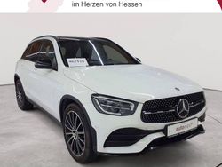 Polarweiß Gebraucht 2020 Mercedes GLC220 AMG line SUV | 30.990 € (Fairer Preis)