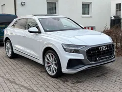Weiß Gebraucht 2018 Audi Q8 Sport SUV | 53.900 € (Teuer)