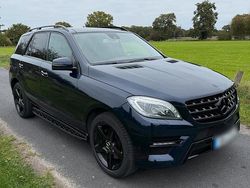 Blau Gebraucht 2015 Mercedes ML350 SUV | 12.950 € (Guter Preis)