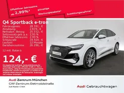 Gletscherweiß metallic Gebraucht 2022 Audi Q4 e-tron S-Line SUV | 28.939 € (Teuer)