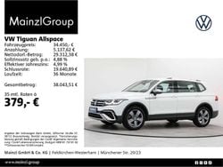 Pure white Gebraucht 2023 VW Tiguan Allspace Elegance SUV | 34.450 € (Guter Preis)