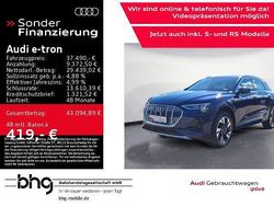 Navarrablau metallic Gebraucht 2022 Audi e-tron S-Line SUV | 37.490 € (Guter Preis)