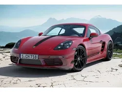 Rot Gebraucht 2024 Porsche 718 Cayman Coupé | 84.900 € (Teuer)