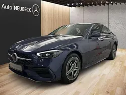 Lack sodalithblau Gebraucht 2023 Mercedes C300 AMG Line Premium Limousine | 50.950 € (Teuer)