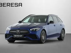 Spektralblau lack Gebraucht 2025 Mercedes C200 AMG Kombi | 49.990 €