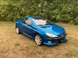 Blau Gebraucht 2002 Peugeot 206 CC Cabrio | 1.690 € (Guter Preis)