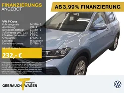 Blau Gebraucht 2024 VW T-Cross Life SUV | 24.370 € (Fairer Preis)