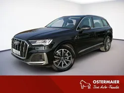 Mythosschwarz metallic Gebraucht 2021 Audi Q7 S-Line SUV | 43.700 € (Superpreis)