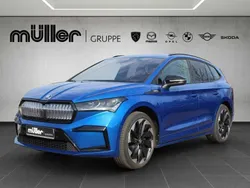 Raceblau metallic (metallic) Gebraucht 2022 Skoda Enyaq iV SportLine SUV | 33.950 € (Superpreis)